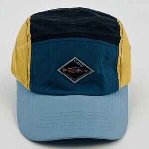 Kavu 5 Panel Hat Cap Clip Back Unisex Multicolor Outdoor Nylon Hiking
